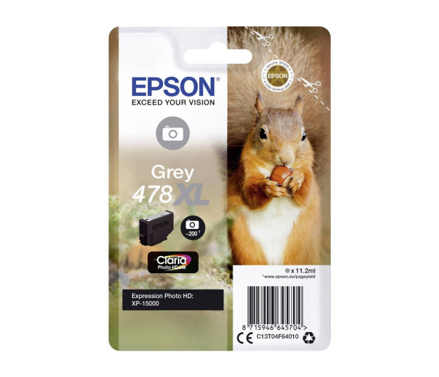 EPSON 478XLG Grey do XP15000 - 462452 - zdjęcie